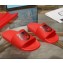 Gucci Logo Slide Sandals Cat Red 2019