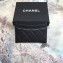 Chanel Caviar Leather Classic Card Holder A31510 Black