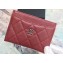 Chanel Caviar Leather Classic Card Holder A31510 Burgundy