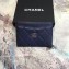 Chanel Caviar Leather Classic Card Holder A31510 Navy Blue