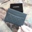 Chanel Caviar Leather Classic Card Holder A31510 Baby Blue