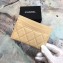 Chanel Caviar Leather Classic Card Holder A31510 Apricot