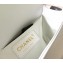 Chanel Embroidered Boy Medium Flap Bag White 2019