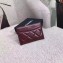 Chanel Lambskin Classic Card Holder A31510 Burgundy