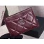 Chanel Lambskin Classic Card Holder A31510 Burgundy