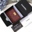 Chanel Caviar Leather Boy Card Holder A84431 Burgundy