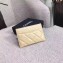 Chanel Lambskin Classic Card Holder A31510 Beige