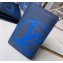 Louis Vuitton Epi Leather Bright-colored LV Pocket Organizer Wallet M67905 Navy Blue 2019