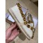 Gucci Canvas Espadrilles White with Crystals 573025 2019