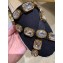 Gucci Canvas Espadrilles Black with Crystals 573025 2019