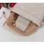 Gucci GG Marmont Double G Mini Bucket Bag 575163 White 2019