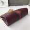 Gucci Structured Shape Web Ophidia Small Shoulder Bag 503877 Leather Burgundy 2019