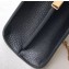 Gucci Structured Shape Web Ophidia Small Shoulder Bag 503877 Leather Black 2019