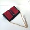Gucci Structured Shape Web Ophidia Small Shoulder Bag 503877 Suede Red 2019