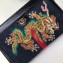 Gucci Structured Shape Web Ophidia Small Shoulder Bag 503877 Suede Dragon Embroidered 2019