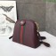Gucci Web Ophidia Small Shoulder Bag 499621 Leather Burgundy 2019