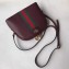 Gucci Web Ophidia Small Shoulder Bag 499621 Leather Burgundy 2019