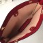 Gucci Vintage Web Rajah Large Tote Bag 537219 Leather Red 2019