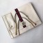 Gucci Vintage Web Rajah Large Tote Bag 537219 Leather White 2019