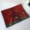 Gucci Vintage Web Rajah Maxi Tote Bag 537218 Suede Orange 2019