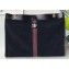 Gucci Vintage Web Rajah Maxi Tote Bag 537218 Suede Black 2019
