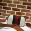 Gucci Web Vintage Canvas Shoulder Bag 575073 Beige 2019