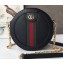 Gucci Web Ophidia Mini Round Shoulder Bag 550618 Leather Black 2019