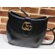 Gucci Double G Arli Medium Shoulder Bag 568857 Black 2019