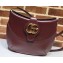Gucci Double G Arli Medium Shoulder Bag 568857 Burgundy 2019