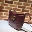 Gucci Double G Arli Medium Shoulder Bag 568857 Burgundy 2019