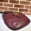 Gucci Double G Arli Medium Shoulder Bag 568857 Burgundy 2019