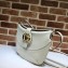 Gucci Double G Arli Medium Shoulder Bag 568857 White 2019