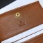 Gucci Vintage Web Rajah Chain Card Case Wallet 573790 Canvas Beige 2019