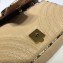 Gucci GG Marmont Raffia Small Shoulder Bag 443497 Beige/Gray 2019