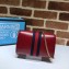 Gucci Vintage Web Rajah Chain Mini Bag 573797 Leather Red 2019