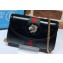 Gucci Vintage Web Rajah Chain Mini Bag 573797 Leather Black 2019