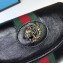 Gucci Vintage Web Rajah Chain Mini Bag 573797 Leather Black 2019