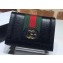 Gucci Web Ophidia Card Case Wallet 523155 Leather Black 2019