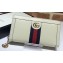 Gucci Web Ophidia Zip Around Wallet 523154 Leather White 2019