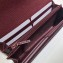 Gucci Web Ophidia Continental Wallet 523153 Leather Burgundy 2019