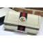 Gucci Web Ophidia Continental Wallet 523153 Leather White 2019