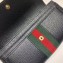 Gucci Web Ophidia Continental Wallet 523153 Leather Black 2019