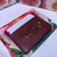 Gucci Zumi Grainy Leather Card Case 570679 Burgundy 2019