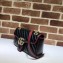 Gucci Diagonal GG Marmont Small Shoulder Bag 443497 Black 2019