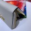 Gucci Zumi Grainy Leather Zip Around Wallet 570661 White 2019