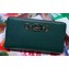Gucci Zumi Grainy Leather Zip Around Wallet 570661 Green 2019