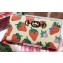 Gucci Zumi Grainy Leather Zip Around Wallet 570661 Strawberry 2019