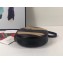 Gucci Diagonal GG Marmont Mini Round Shoulder Bag 550154 Beige/Black 2019
