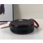 Gucci Diagonal GG Marmont Mini Round Shoulder Bag 550154 Black 2019