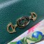 Gucci Zumi Grainy Leather Continental Wallet 573612 Green 2019